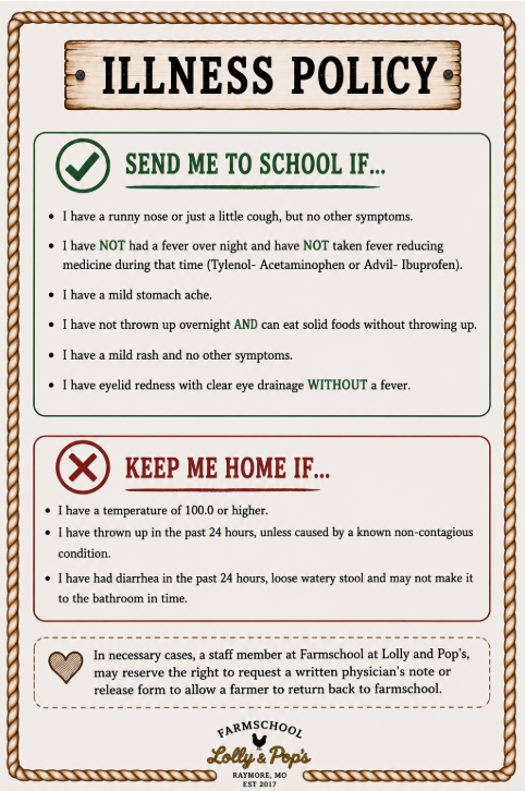 Illness Policy
