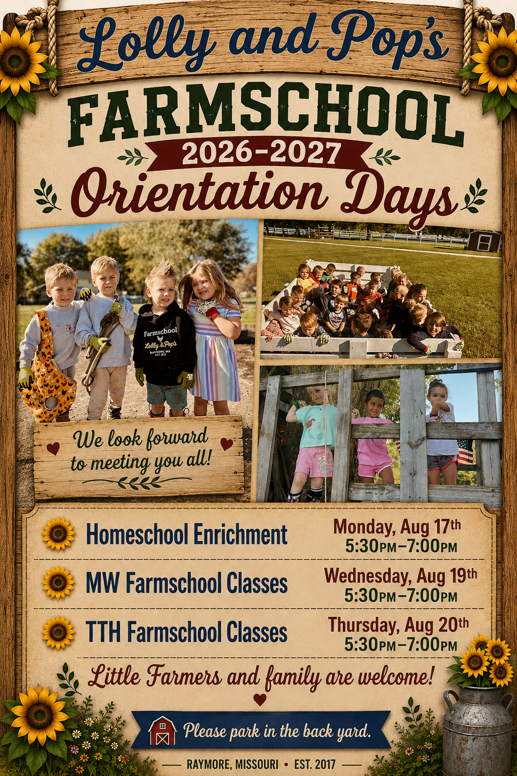 Orientation Days